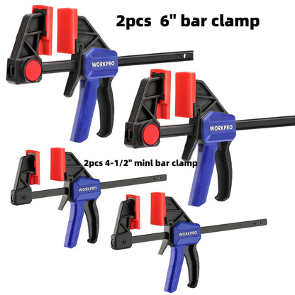 Bar Clamps for Woodworking One-Handed Clamp/Spreader