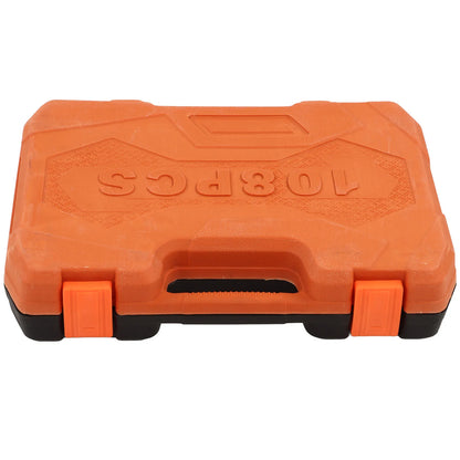 New 108Pcs Multi Function Socket Wrench Torque Tool Kit