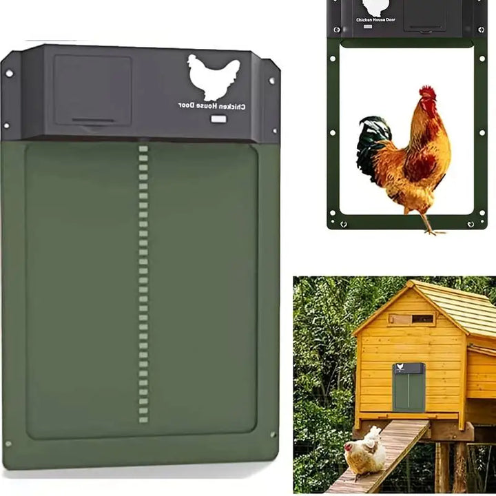 Automatic Chicken Coop Door - Solar Powered & Light Sensor