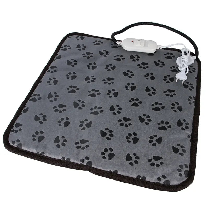 Pet Heated Mat Dog Temperature Adjustable - Waterproof Pad