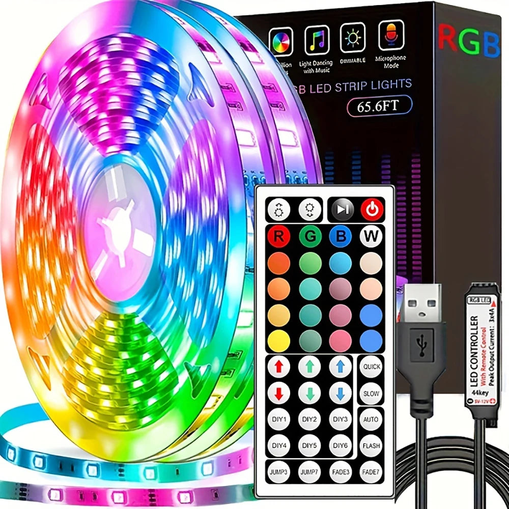 Led Strip Lights with Key Remote