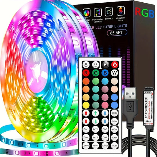 Led Strip Lights with 44 Key Remote Control