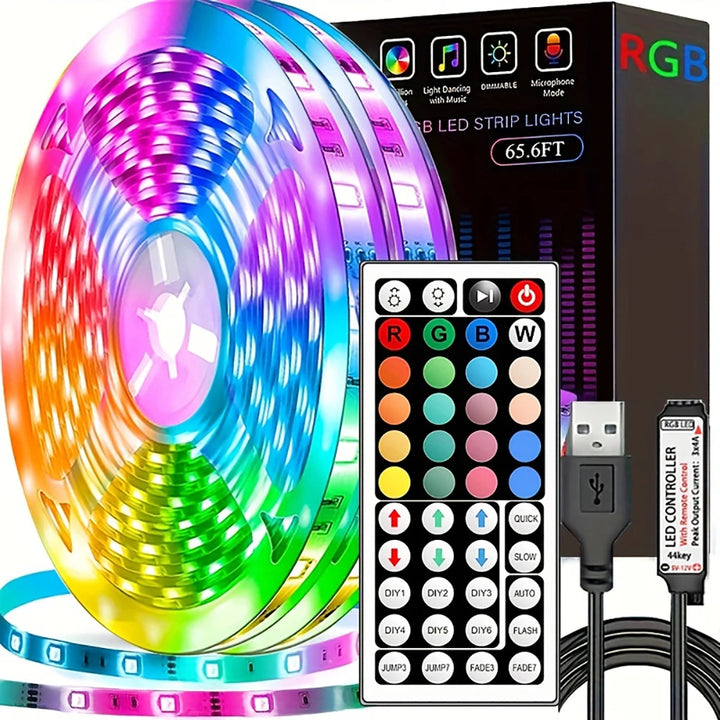 Led Strip Lights with Key Remote