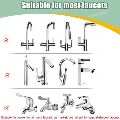 Faucet Extender 360Degree Rotatable Faucet Nozzle Adapter
