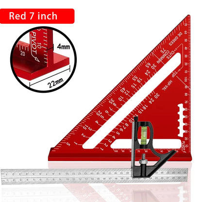 Premium Rafter Square and Combination Triangle Square Set