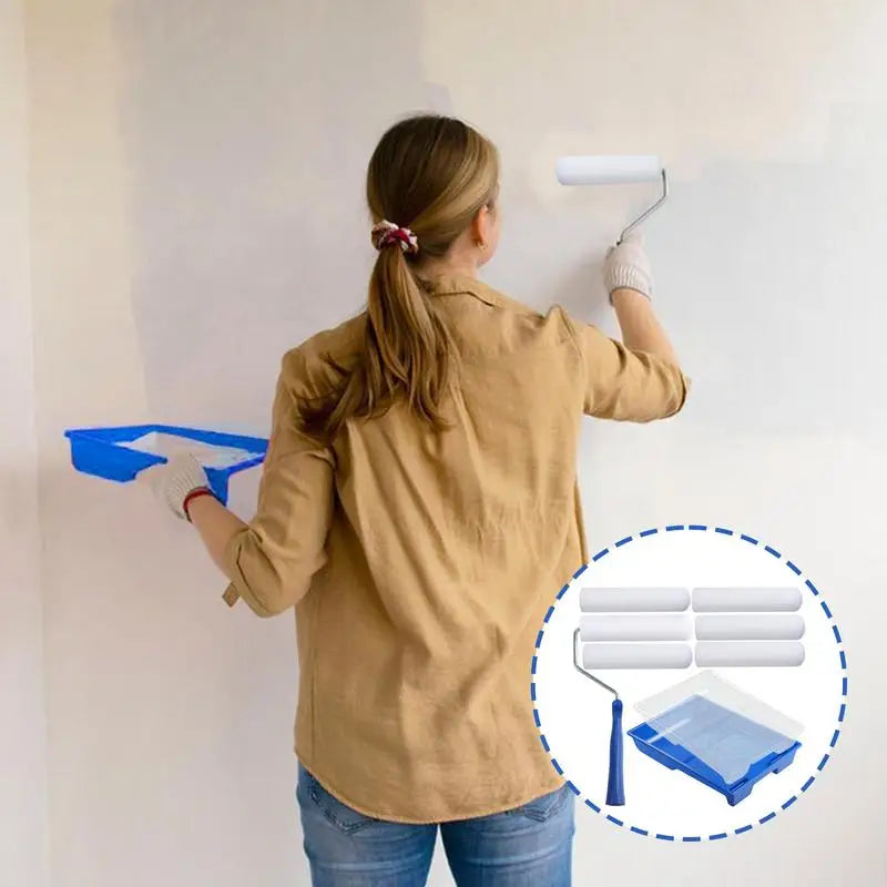 Wall Paint Roller Kit, House Painting, Foam Roller