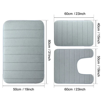 Memory Foam Bath Mat Soft