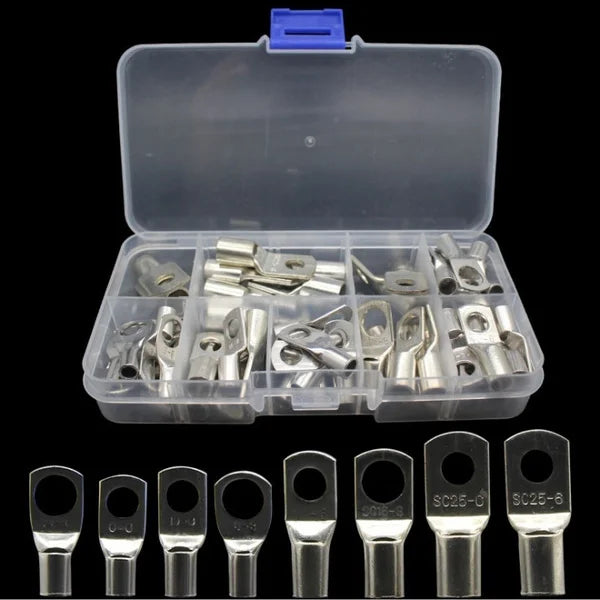 Ring Terminal Cable Shoes - Heavy Duty Copper SC Terminals