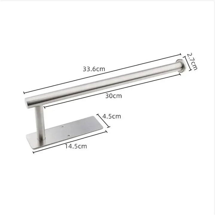 Stainless Steel Toilet Roll Holder - Modern Wall Mounted