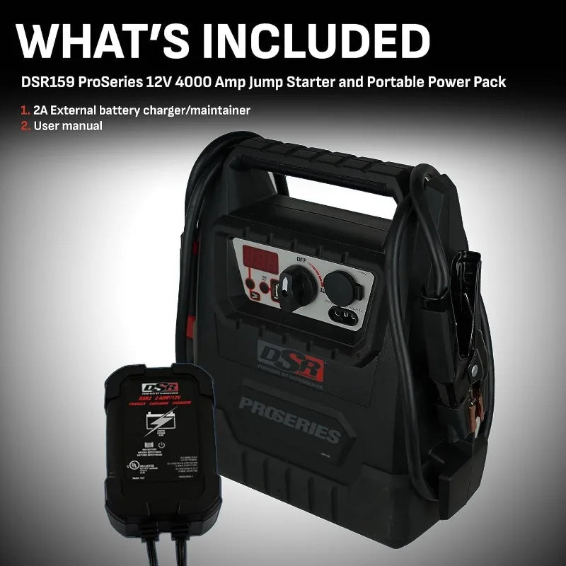 Electric DSR ProSeries Car Battery Jump Starter
