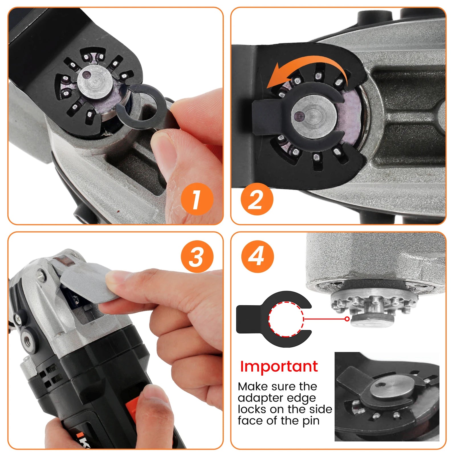 21Pcs Oscillating Saw Blades Set - Multi-Tool Blade Kit