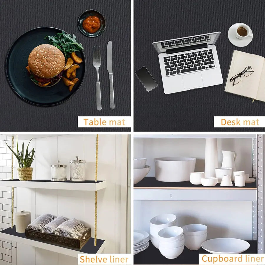 1 Roll EVA Shelf Drawer Kitchen Cabinet Liners