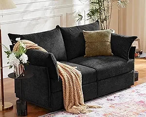 Oversized Loveseat Sofa, Modern Modular Sectional Couch, 2-Seat 24.5"