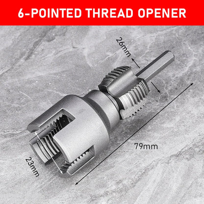 Double-Ended Internal And External Pipe Threading Tools