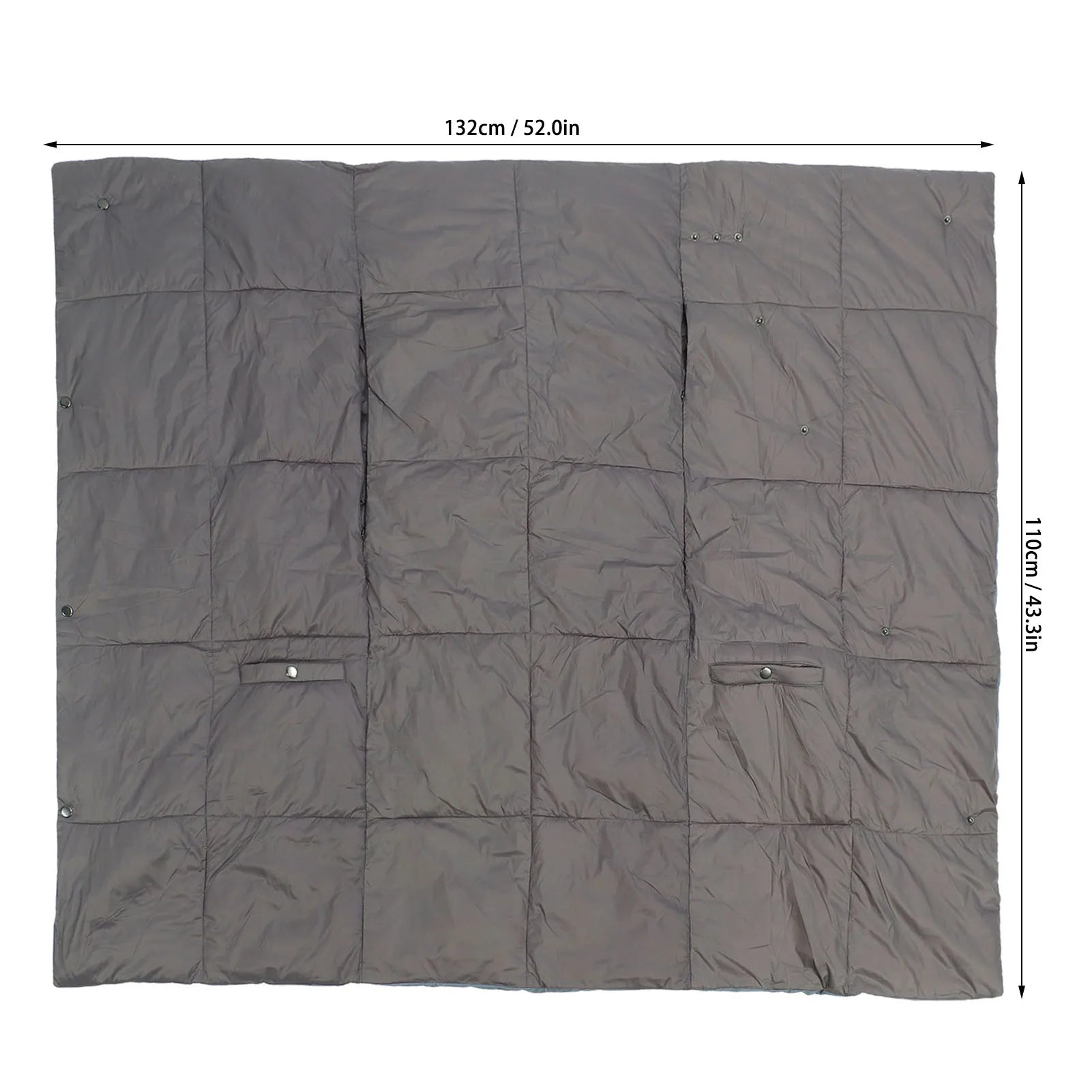 USB Heated Blanket Wearable - Machine Washable Heating Pad