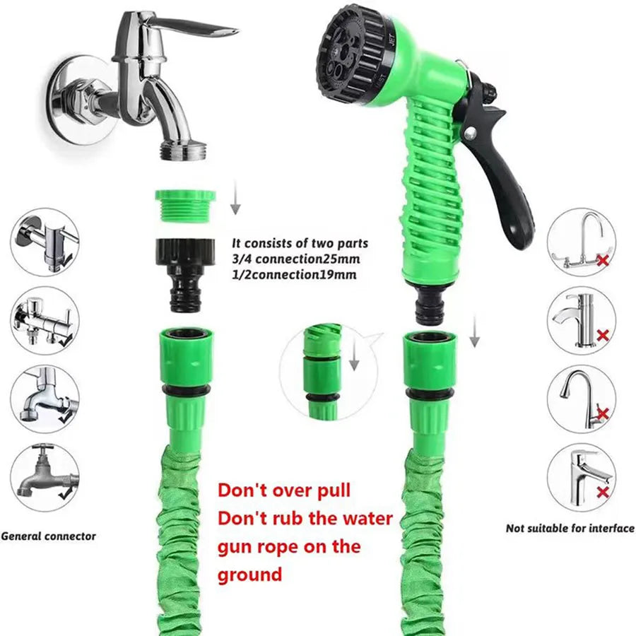 25FT-125FT Expandable Magic Hose