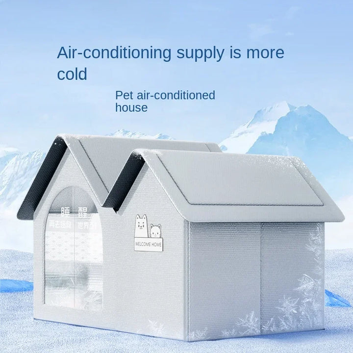 Cat Cooling Dog Ice House - Summer Air Conditioning Bed