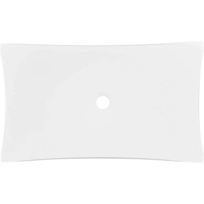 Violette 26" Resin Vessel Bathroom Sink - White