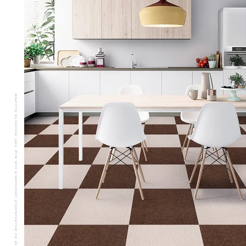 Self Adhesive Carpet Mats Floor Tiles Sticker