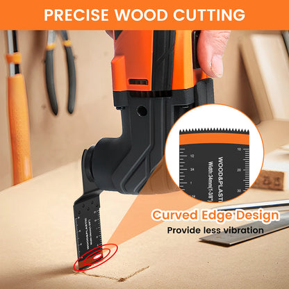 21Pcs Oscillating Saw Blades