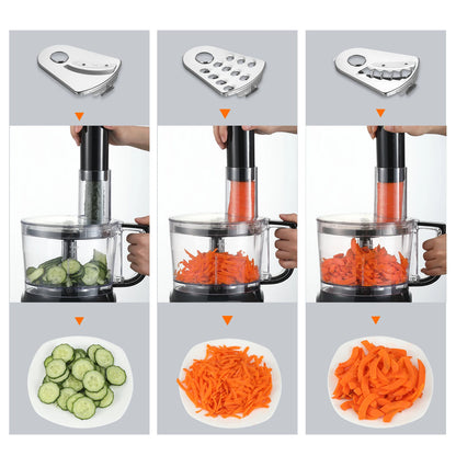TopStrong 6 in1 800W Black Food Processor USFP201